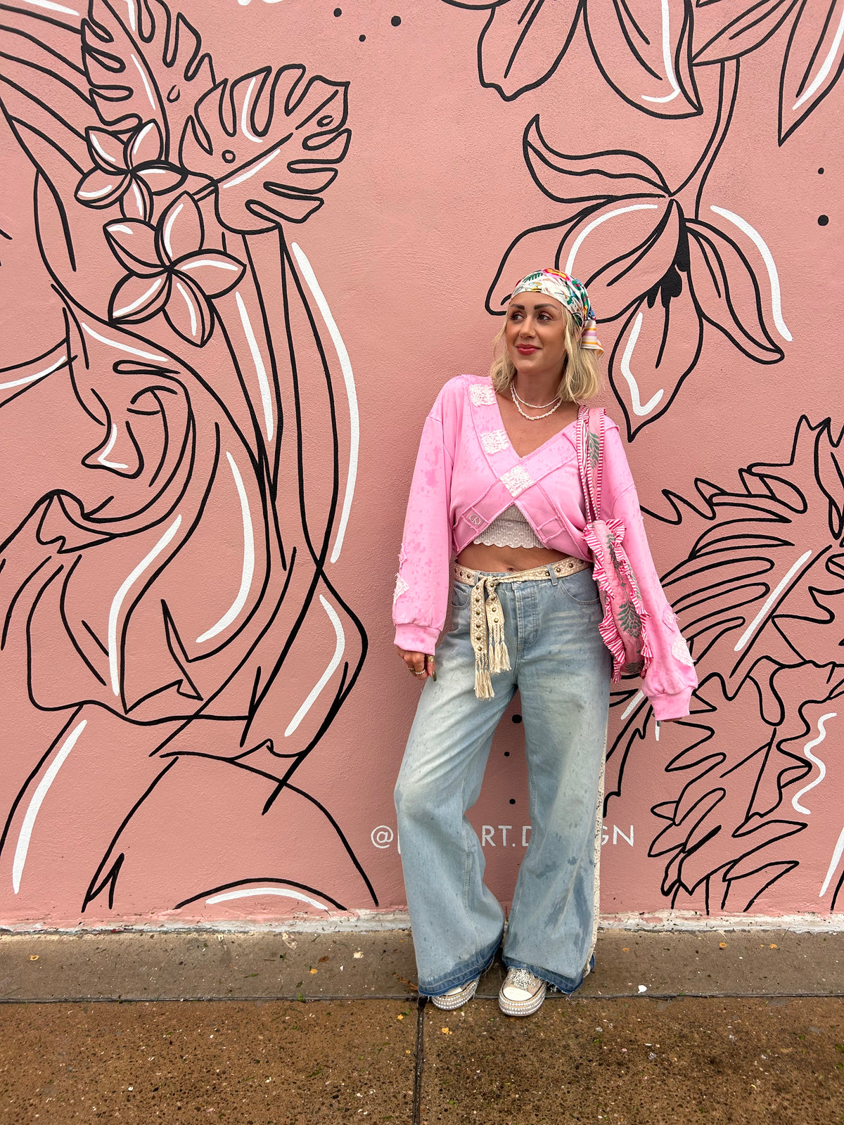 Pink Tides Sweatshirt 🌸🌊