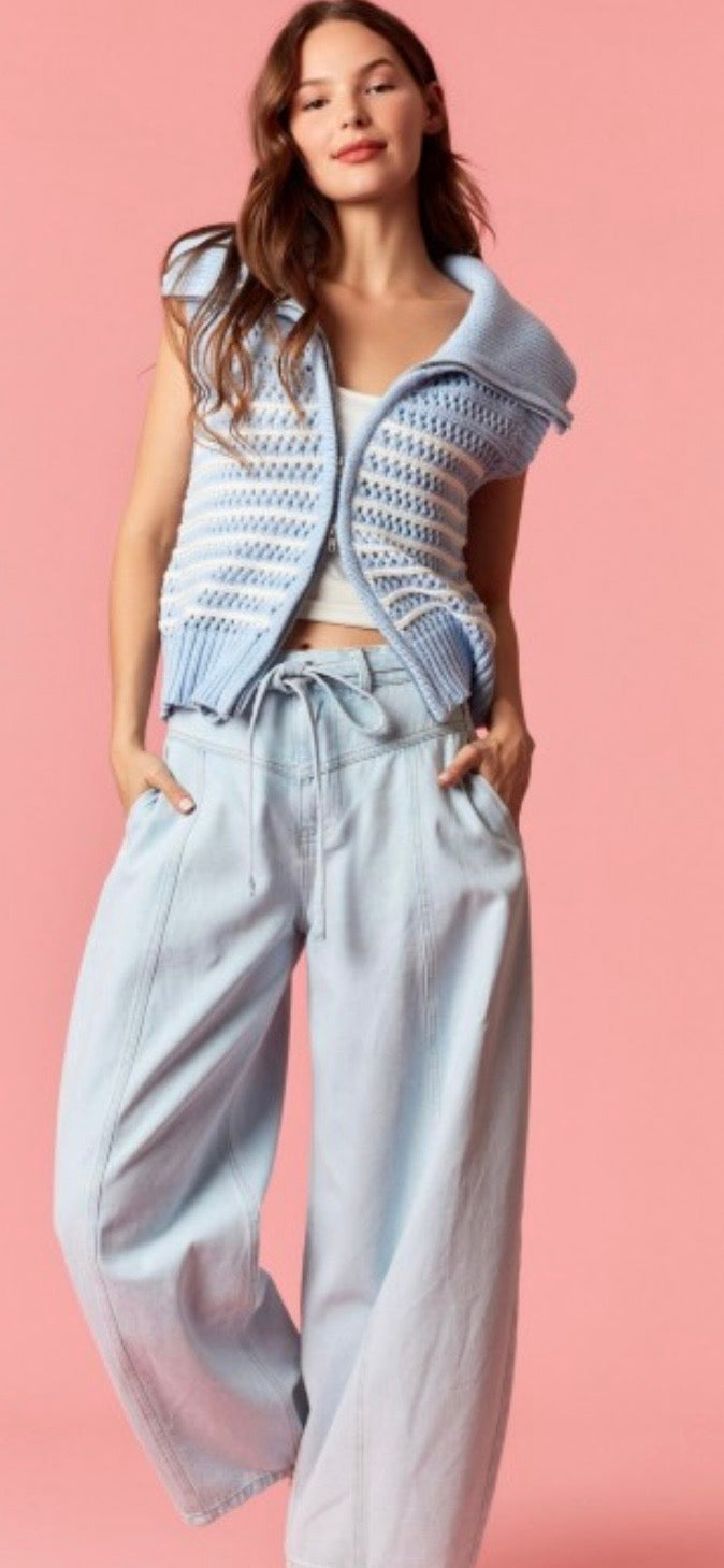 I Won’t Forget Her Barrel Denim