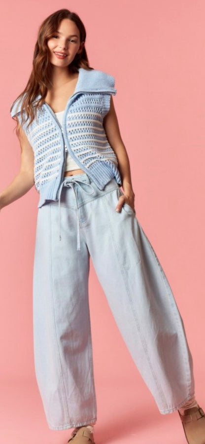 I Won’t Forget Her Barrel Denim
