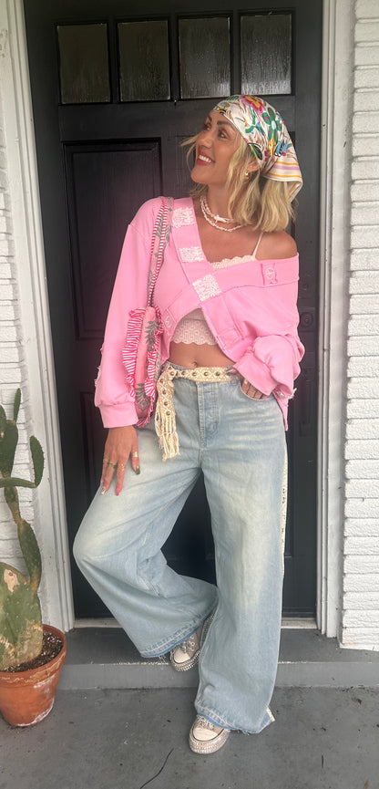 Beach Knit Vintage Denim