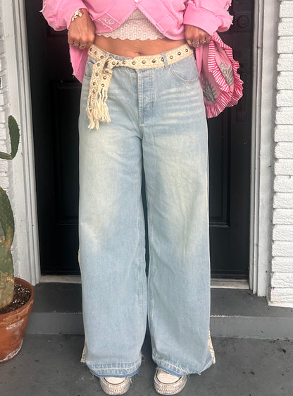 Beach Knit Vintage Denim