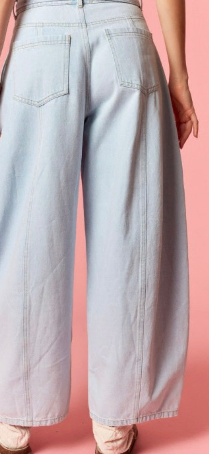 I Won’t Forget Her Barrel Denim