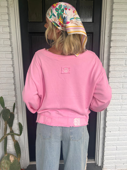 Pink Tides Sweatshirt 🌸🌊