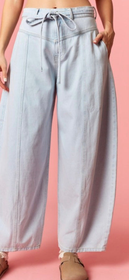I Won’t Forget Her Barrel Denim