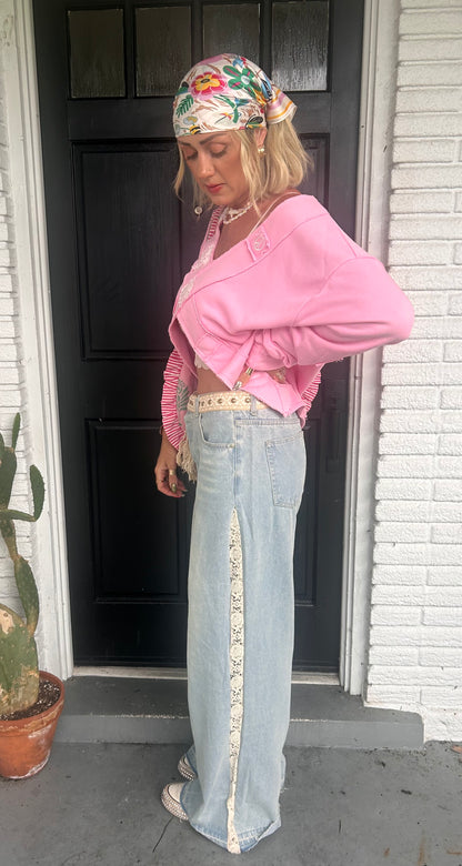 Beach Knit Vintage Denim