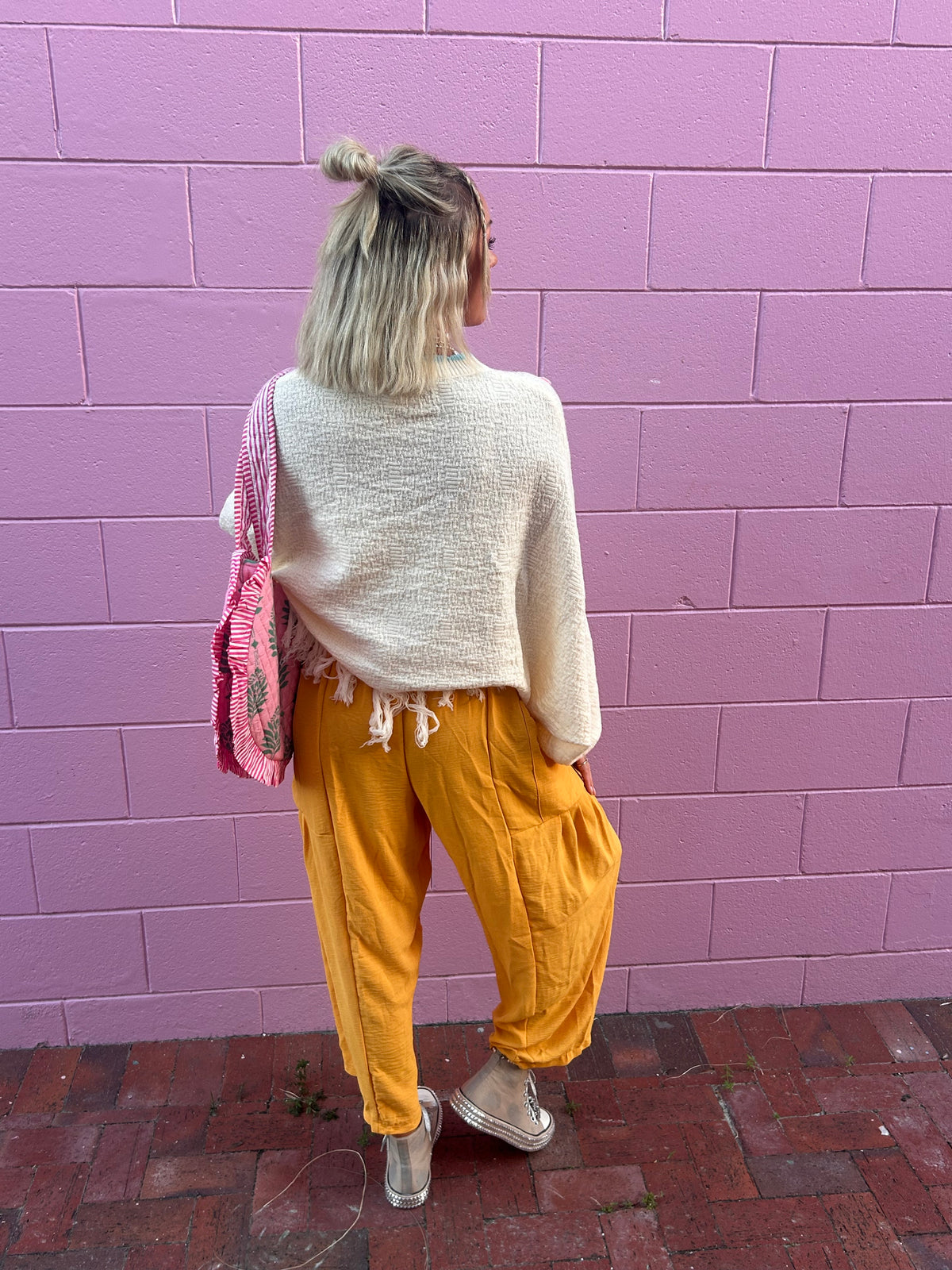 Golden Rays Pocket Pants 🌞