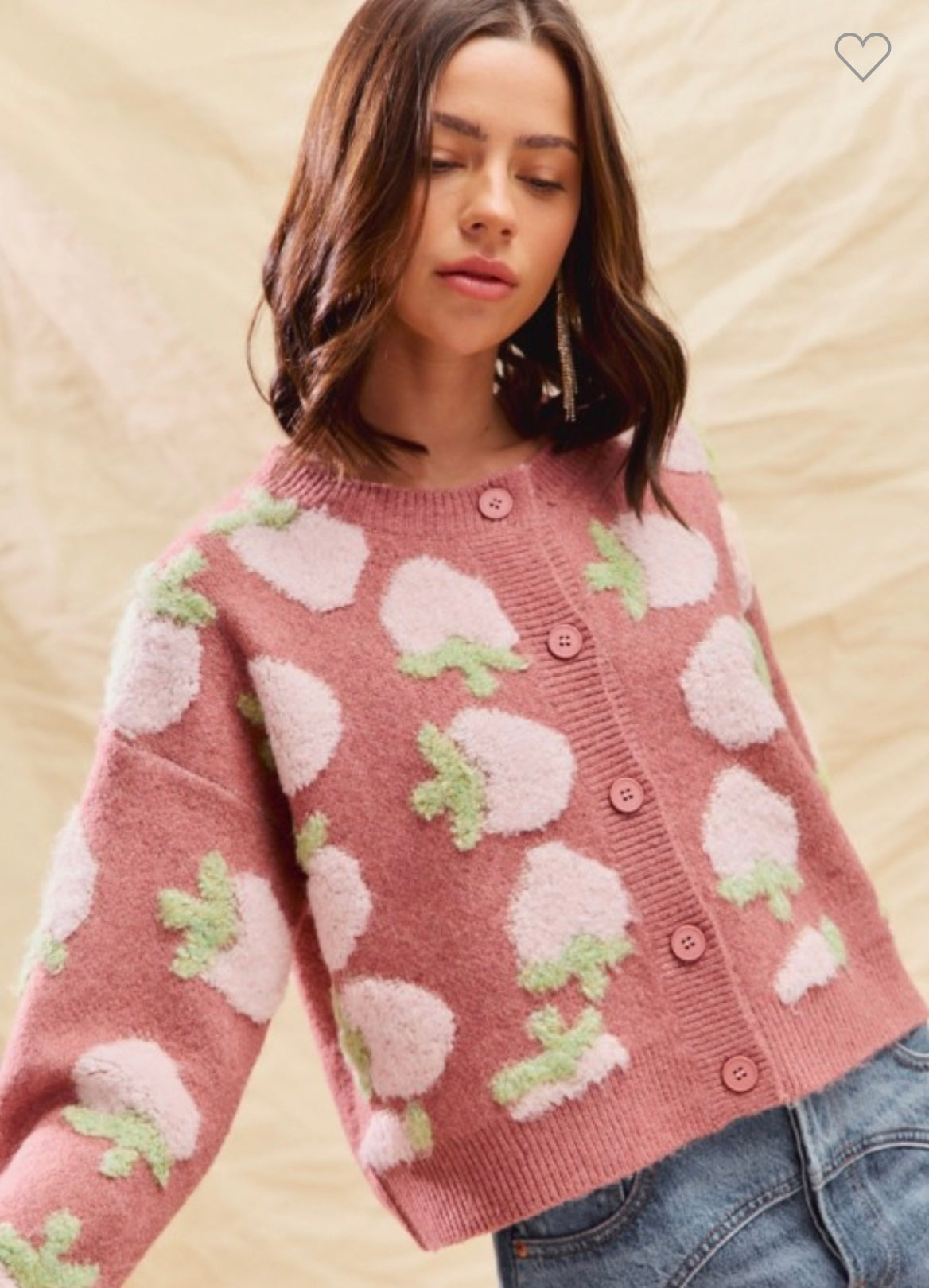 Sweet Pick Cardi 🍓